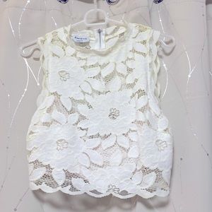 Bebe Lace Tank